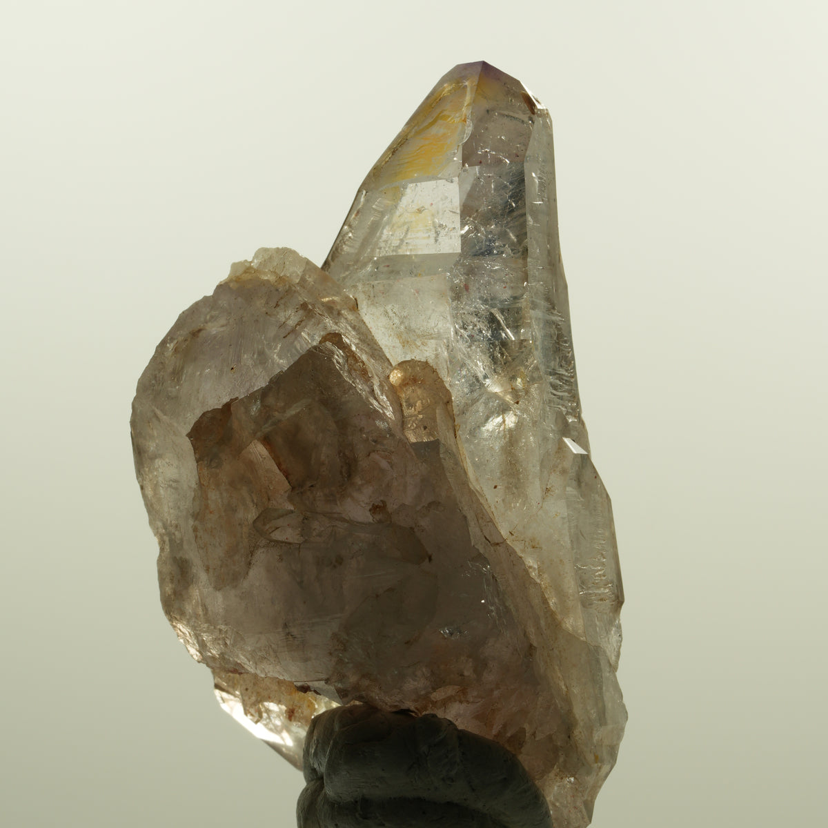 Skelett Phantom Amethyst Doppelender Gruppe Goboboseb, Namibia 75*41*41mm #15158