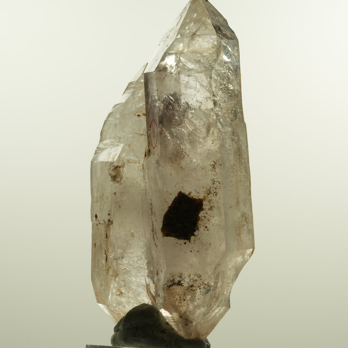 Enhydro Skelett Phantom Amethyst Doppelender, 1x Blase Goboboseb, Namibia 104*49*32mm #15159