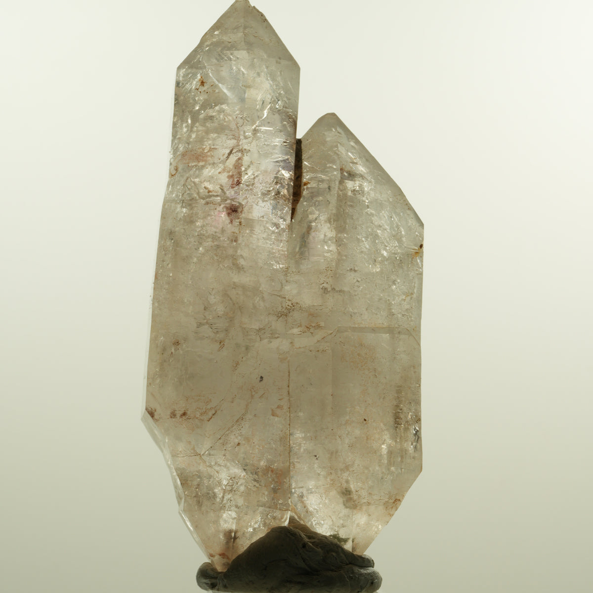 Enhydro Skelett Phantom Amethyst Doppelender, 1x Blase Goboboseb, Namibia 104*49*32mm #15159