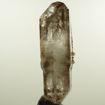 Enhydro Phantom Rauchquarz Skelett Doppelender, 1x Blase Goboboseb, Namibia 105*53*30mm #15160