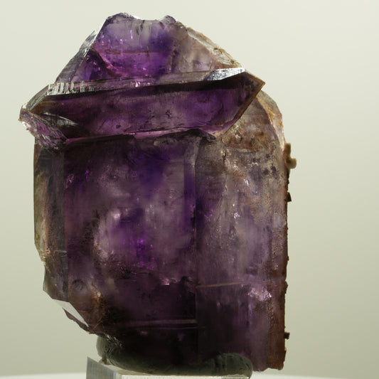 Seltene Skelett Phantom Amethyst Spitze Goboboseb, Namibia 91*58*39mm #15162