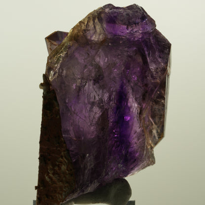 Seltene Skelett Phantom Amethyst Spitze Goboboseb, Namibia 91*58*39mm #15162