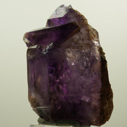 Seltene Skelett Phantom Amethyst Spitze Goboboseb, Namibia 91*58*39mm #15162
