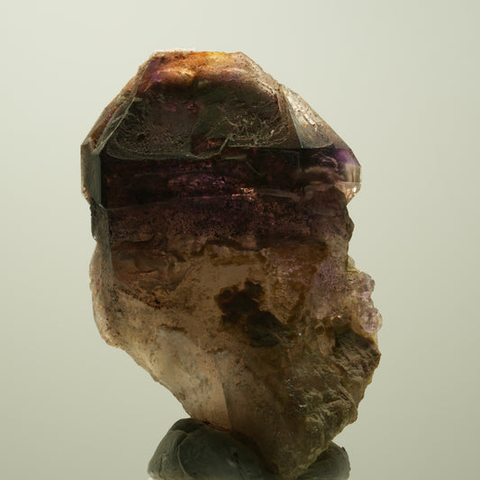 Seltene Phantom Amethyst Skelett Zepter Spitze Brandberg, Namibia 77*47*32mm #15163