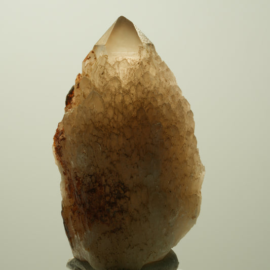 Kaktusquarz, Spirit Phantom Rauchquarz mit Hyalit Opal Erongo Namibia 67*39*32mm #15164