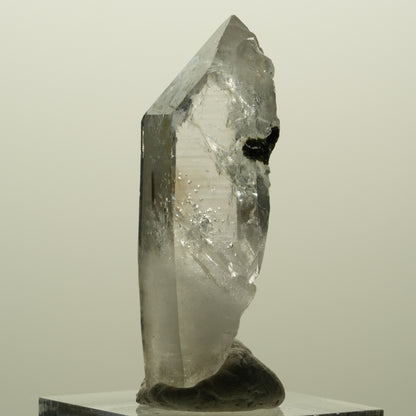 Lemurian Phantom Rauchquarz mit Epidot Streep Mine, Goboboseb Namibia 47*18*14mm #15171