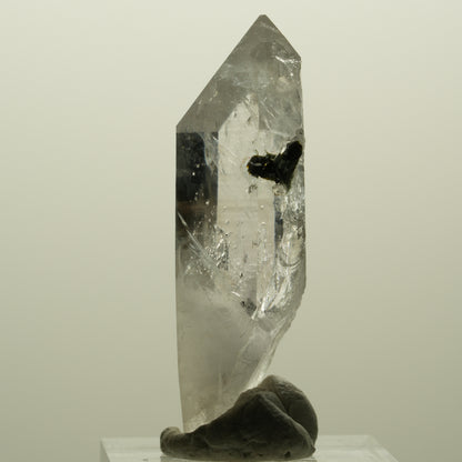 Lemurian Phantom Rauchquarz mit Epidot Streep Mine, Goboboseb Namibia 47*18*14mm #15171