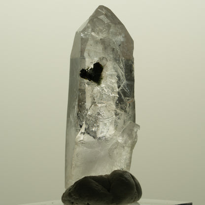 Lemurian Phantom Rauchquarz mit Epidot Streep Mine, Goboboseb Namibia 47*18*14mm #15171