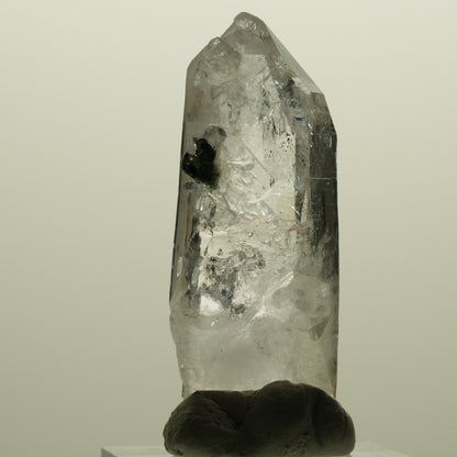 Lemurian Phantom Rauchquarz mit Epidot Streep Mine, Goboboseb Namibia 47*18*14mm #15171