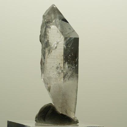 Lemurian Phantom Rauchquarz mit Epidot Streep Mine, Goboboseb Namibia 47*18*14mm #15171