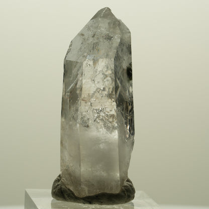 Lemurian Phantom Rauchquarz mit Epidot Streep Mine, Goboboseb Namibia 47*18*14mm #15171