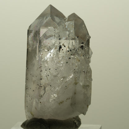 Harlekin Lemurian Skelett Phantom Amethyst Analcim Prehnit Streep Mine Namibia 42*25*22mm #15175