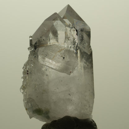 Harlekin Lemurian Skelett Phantom Amethyst Analcim Prehnit Streep Mine Namibia 42*25*22mm #15175