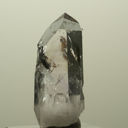 Lemurian Skelett Phantom Amethyst mit Analcim, Hämatit Streep Mine, Namibia 41*17*13mm #15178