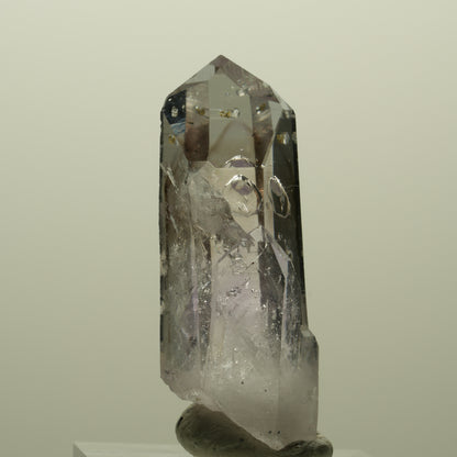 Lemurian Skelett Phantom Amethyst mit Analcim, Hämatit Streep Mine, Namibia 41*17*13mm #15178