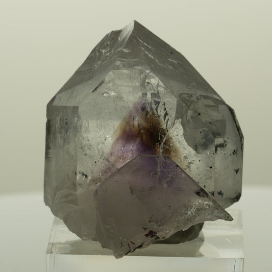 Harlekin Lemurian Skelett Phantom Amethyst Streep Mine, Namibia 39*31*29mm #15186