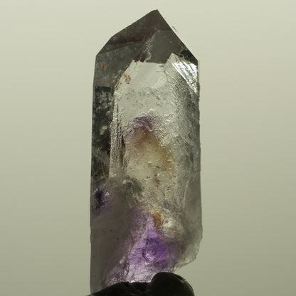 Harlekin Lemurian Phantom Amethyst mit Prehnit Streep Mine, Namibia 46*18*11mm #15190
