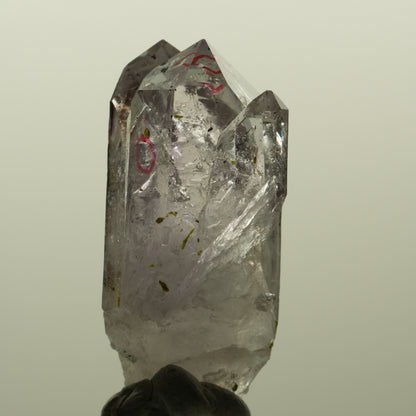 Enhydro Harlekin Skelett Phantom Amethyst, Epidot, 2x Blase Streep Mine Namibia 45*24*21mm #15192