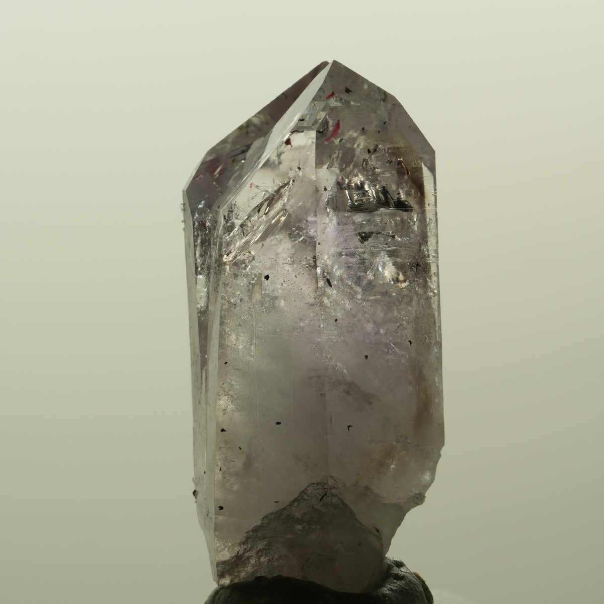 Enhydro Harlekin Skelett Phantom Amethyst, Epidot, 2x Blase Streep Mine Namibia 45*24*21mm #15192