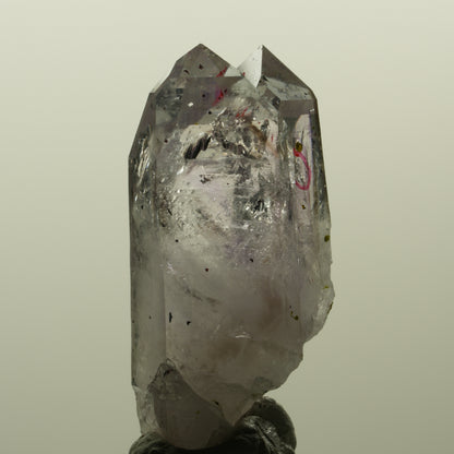 Enhydro Harlekin Skelett Phantom Amethyst, Epidot, 2x Blase Streep Mine Namibia 45*24*21mm #15192