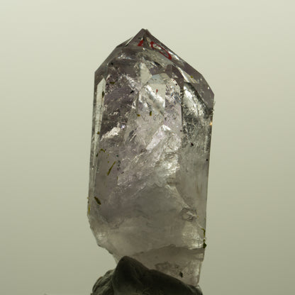Enhydro Harlekin Skelett Phantom Amethyst, Epidot, 2x Blase Streep Mine Namibia 45*24*21mm #15192