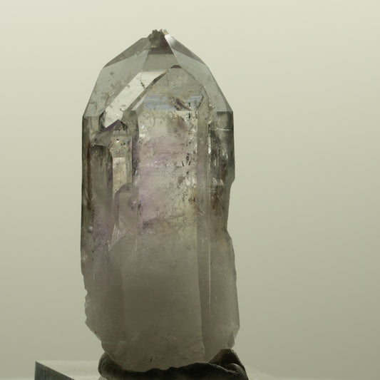 Lemurian Skelett Phantom Amethyst mit Analcim, Prehnit Streep Mine, Namibia 48*21*21mm #15199