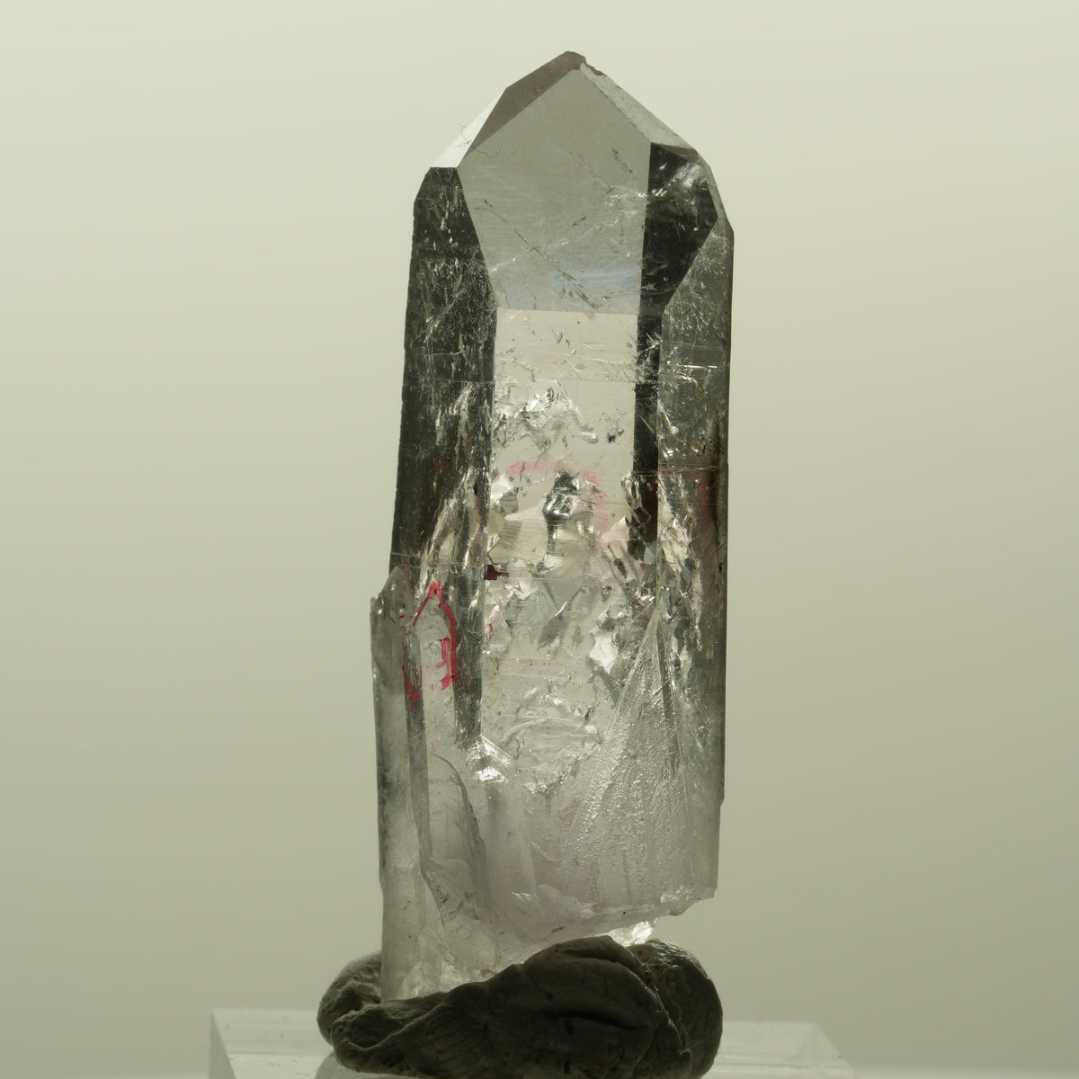 Enhydro Lemurian Phantom Amethyst, Hämatit, 2x Blase Streep Mine, Namibia 47*19*13mm #15201