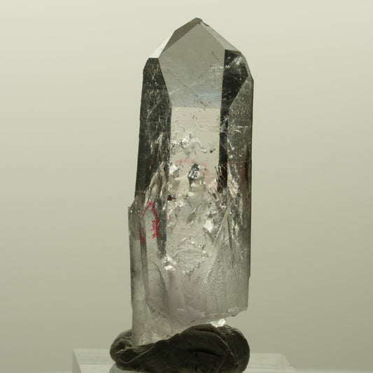 Enhydro Lemurian Phantom Amethyst, Hämatit, 2x Blase Streep Mine, Namibia 47*19*13mm #15201