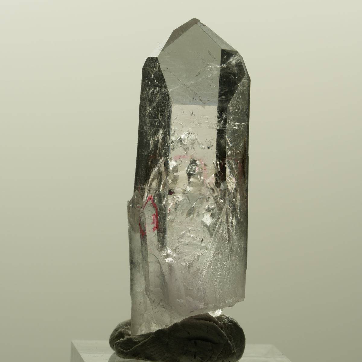 Enhydro Lemurian Phantom Amethyst, Hämatit, 2x Blase Streep Mine, Namibia 47*19*13mm #15201