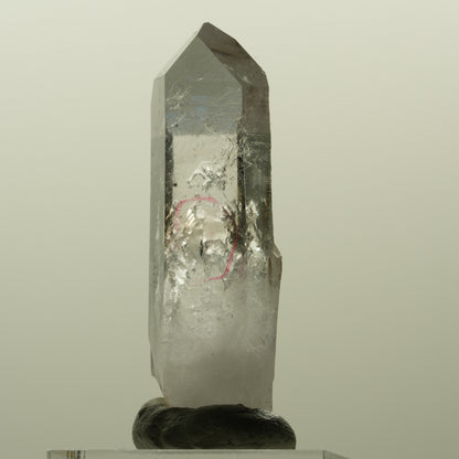 Enhydro Lemurian Phantom Amethyst, Hämatit, 2x Blase Streep Mine, Namibia 47*19*13mm #15201