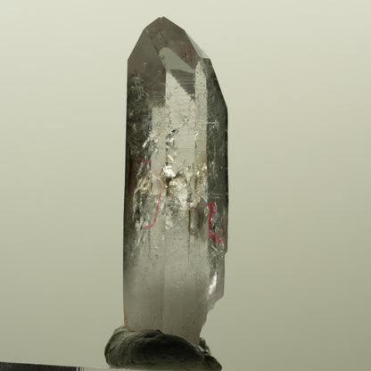 Enhydro Lemurian Phantom Amethyst, Hämatit, 2x Blase Streep Mine, Namibia 47*19*13mm #15201