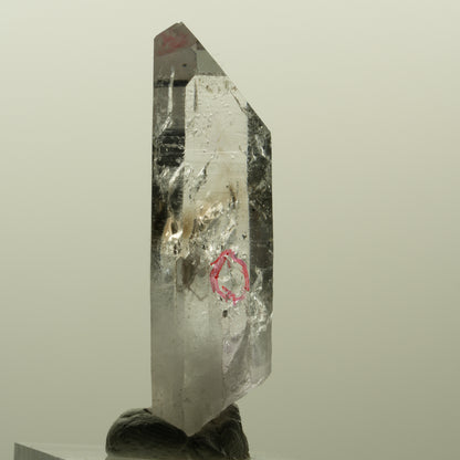 Enhydro Lemurian Phantom Amethyst, Hämatit, 2x Blase Streep Mine, Namibia 47*19*13mm #15201