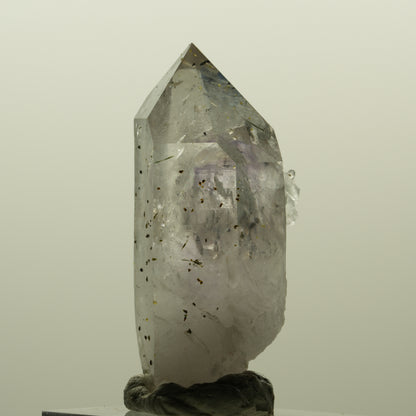 Harlekin Skelett Phantom Amethyst mit Epidot Streep Mine, Namibia 46*22*18mm #15203