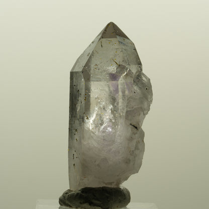 Harlekin Skelett Phantom Amethyst mit Epidot Streep Mine, Namibia 46*22*18mm #15203