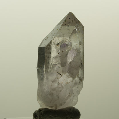Harlekin Skelett Phantom Amethyst mit Epidot Streep Mine, Namibia 46*22*18mm #15203