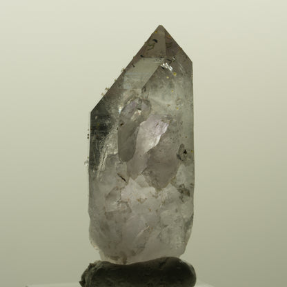 Harlekin Skelett Phantom Amethyst mit Epidot Streep Mine, Namibia 46*22*18mm #15203