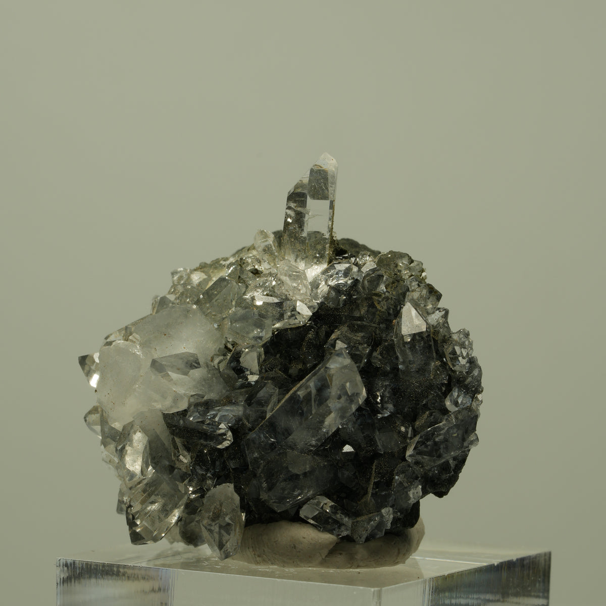 Starburst Quarz, Epidot auf Matrix Streep Mine, Namibia 35*34*25mm #15206