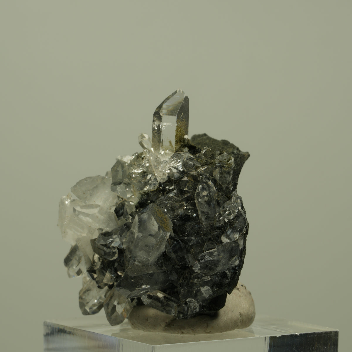 Starburst Quarz, Epidot auf Matrix Streep Mine, Namibia 35*34*25mm #15206