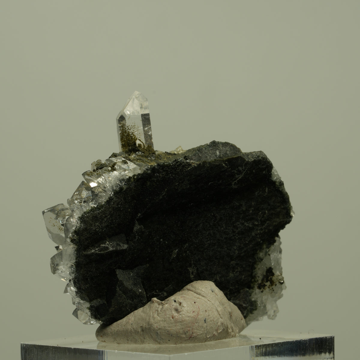 Starburst Quarz, Epidot auf Matrix Streep Mine, Namibia 35*34*25mm #15206