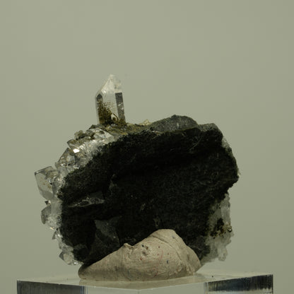 Starburst Quarz, Epidot auf Matrix Streep Mine, Namibia 35*34*25mm #15206