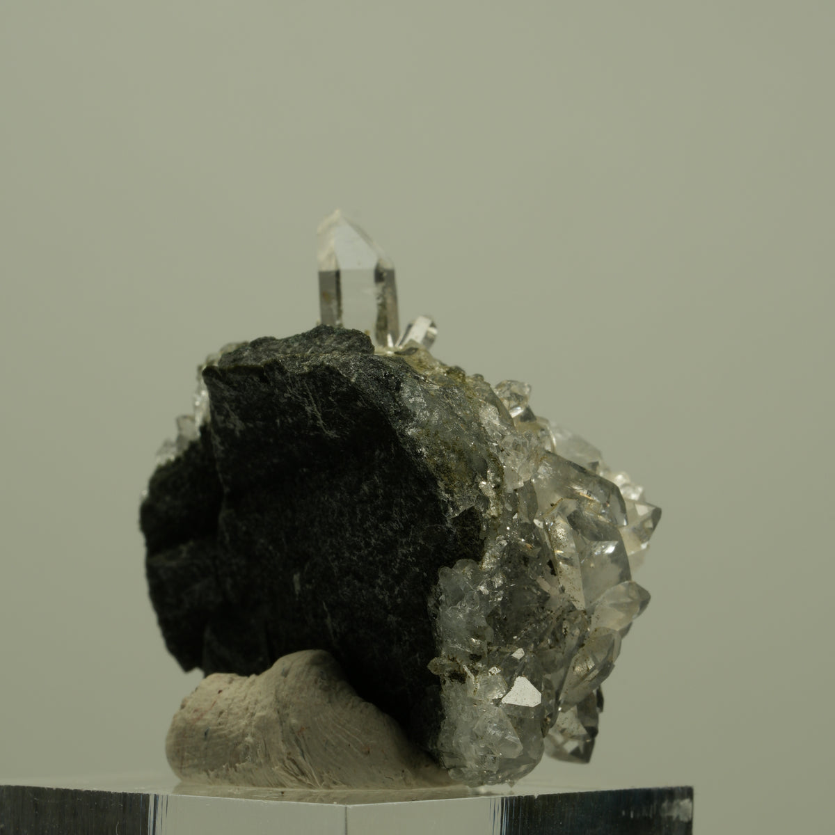 Starburst Quarz, Epidot auf Matrix Streep Mine, Namibia 35*34*25mm #15206