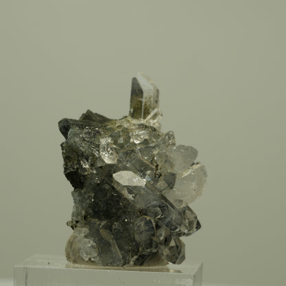 Starburst Quarz, Epidot auf Matrix Streep Mine, Namibia 35*34*25mm #15206