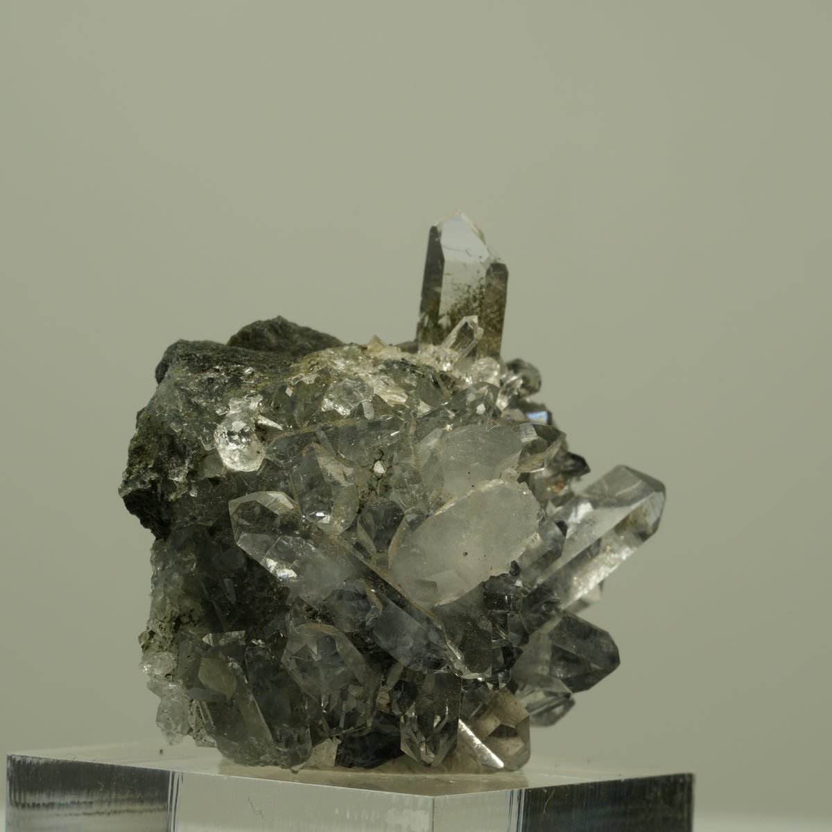 Starburst Quarz, Epidot auf Matrix Streep Mine, Namibia 35*34*25mm #15206