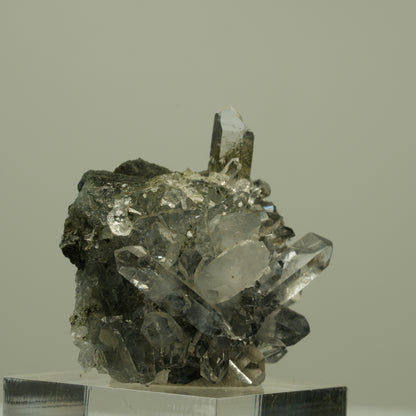 Starburst Quarz, Epidot auf Matrix Streep Mine, Namibia 35*34*25mm #15206