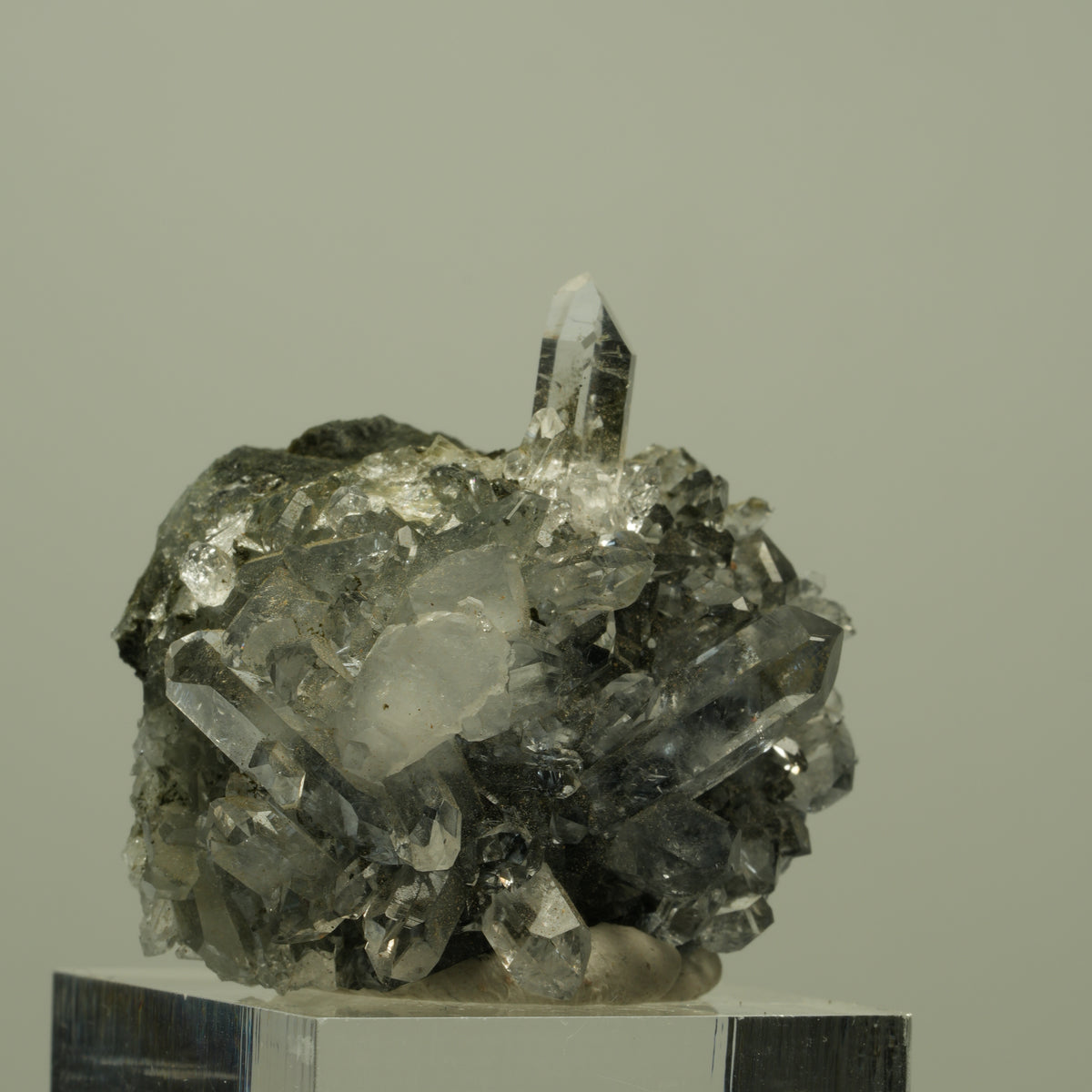Starburst Quarz, Epidot auf Matrix Streep Mine, Namibia 35*34*25mm #15206