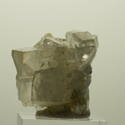 Calcit Würfel, Harlekin Quarz, Prehnit auf Matrix Streep Mine Namibia 30*30*25mm #15208