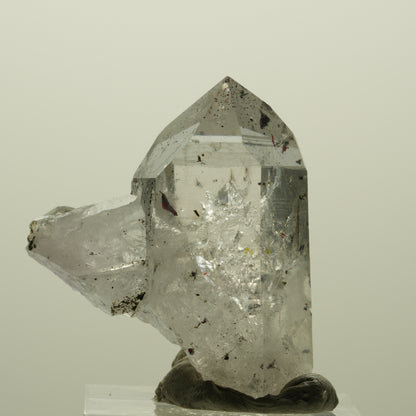 Enhydro Harlekin Skelett Phantom Amethyst, Epidot, 1x Blase Streep Mine Namibia 37*32*16mm #15209