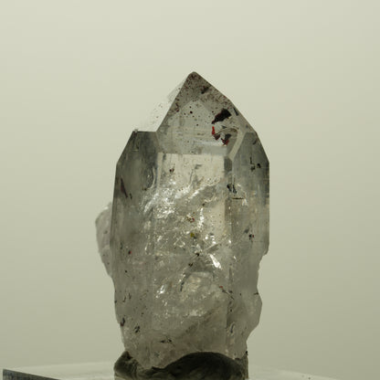 Enhydro Harlekin Skelett Phantom Amethyst, Epidot, 1x Blase Streep Mine Namibia 37*32*16mm #15209