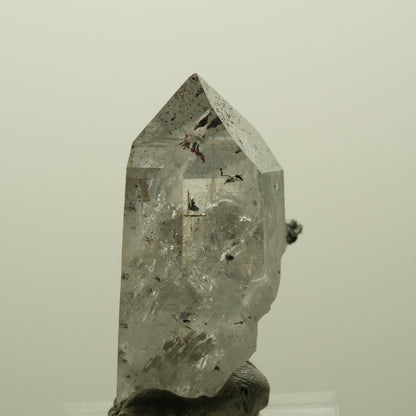 Enhydro Harlekin Skelett Phantom Amethyst, Epidot, 1x Blase Streep Mine Namibia 37*32*16mm #15209