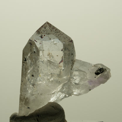 Enhydro Harlekin Skelett Phantom Amethyst, Epidot, 1x Blase Streep Mine Namibia 37*32*16mm #15209